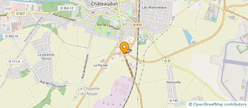 localisation de l'entreprise RAIMBERT DENIS à CHATEAUDUN