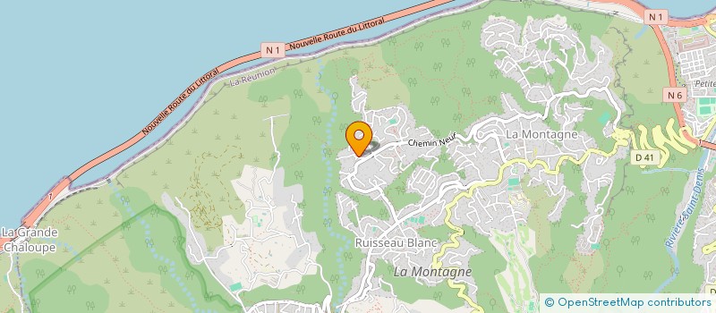 localisation de l'entreprise RAIMONDI BOURBON  SAINTE-MARIE