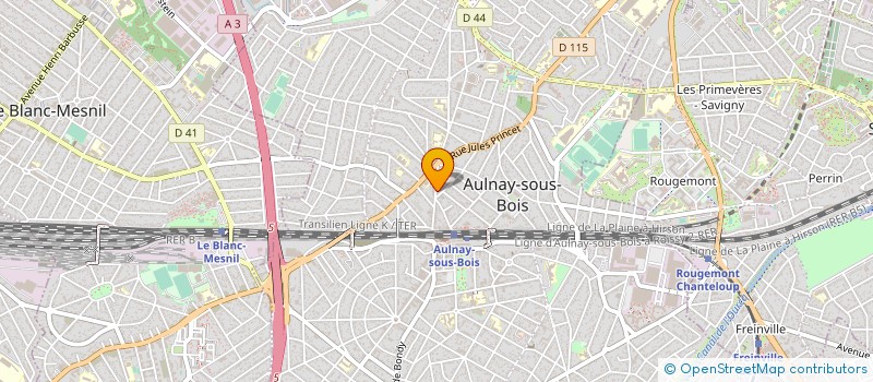 localisation de l'entreprise RAIMPHONE à AULNAY-SOUS-BOIS