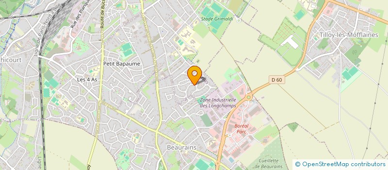 localisation de l'entreprise RAIN CORP (NRC) à ARRAS