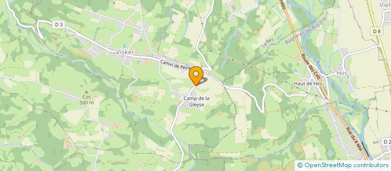 localisation de l'entreprise RAINBEAU  VISKER