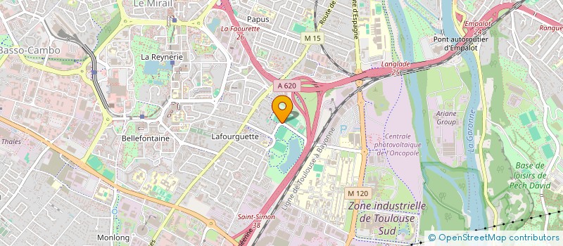 localisation de l'entreprise RAINBIO à TOULOUSE