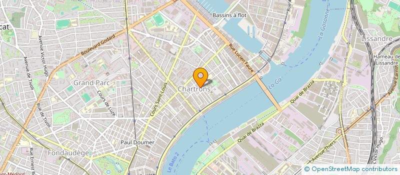 localisation de l'entreprise RAINBOW 28  BORDEAUX