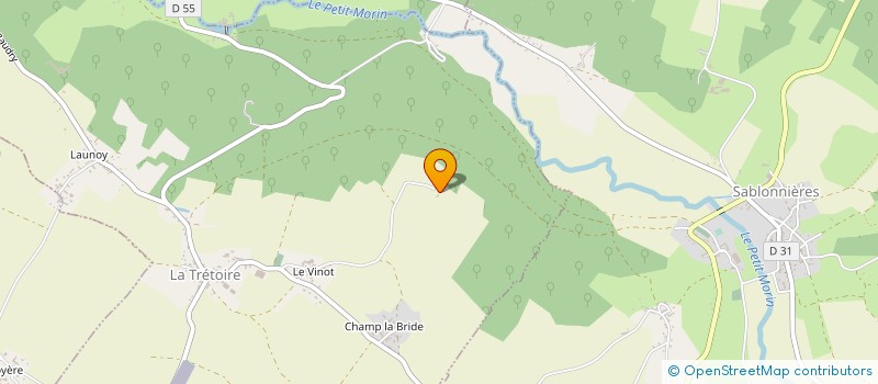 localisation de l'entreprise RAINBOW  LA TRETOIRE