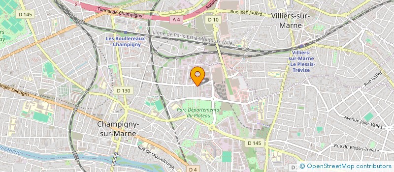 localisation de l'entreprise RAINBOW  MELUN