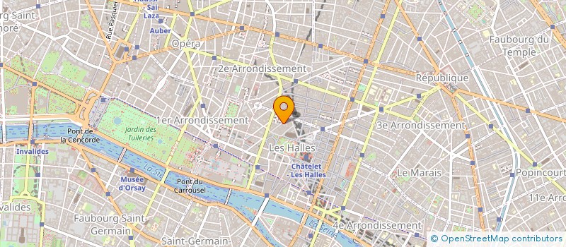 localisation de l'entreprise RAINBOW  PARIS