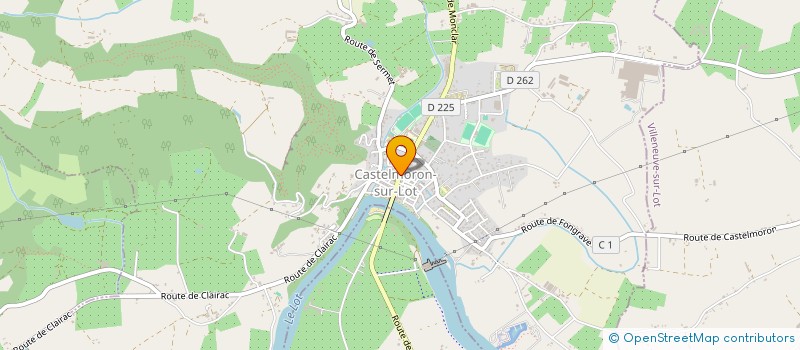 localisation de l'entreprise RAINBOW  CASTELMORON-SUR-LOT