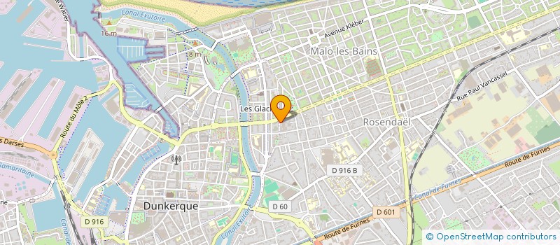localisation de l'entreprise RAINBOW CARS à DUNKERQUE