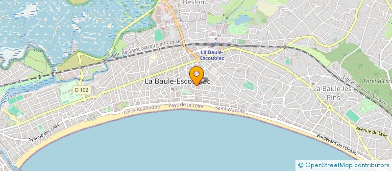 localisation de l'entreprise RAINBOW COME AND SEE à LA BAULE-ESCOUBLAC