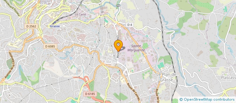 localisation de l'entreprise RAINBOW-DRIVER  GRASSE