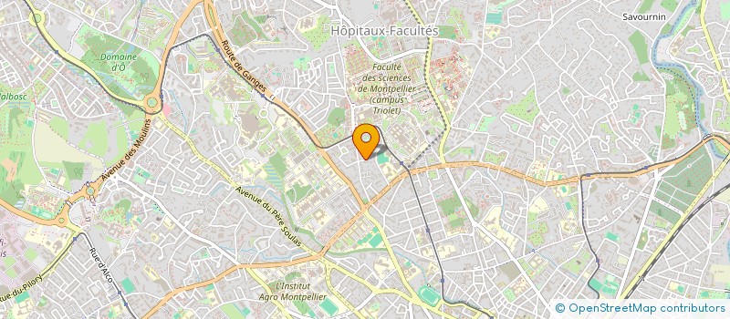 localisation de l'entreprise RAINBOW PROJECT à MONTPELLIER