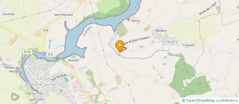 localisation de l'entreprise RAINBOW SERVICES  TROGUERY