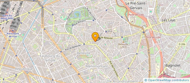 localisation de l'entreprise RAINBOW TRADE  PARIS