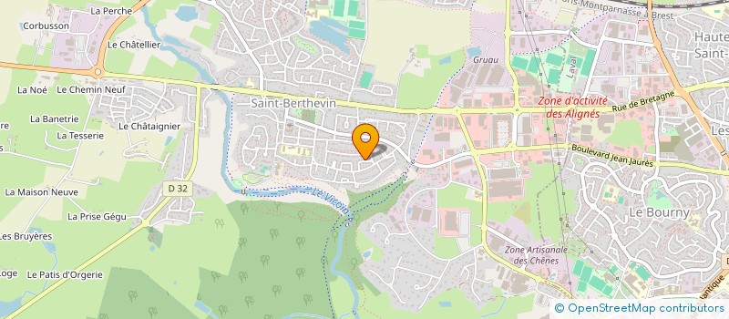 localisation de l'entreprise RAINBOWL FOODTRUCK  SAINT-BERTHEVIN