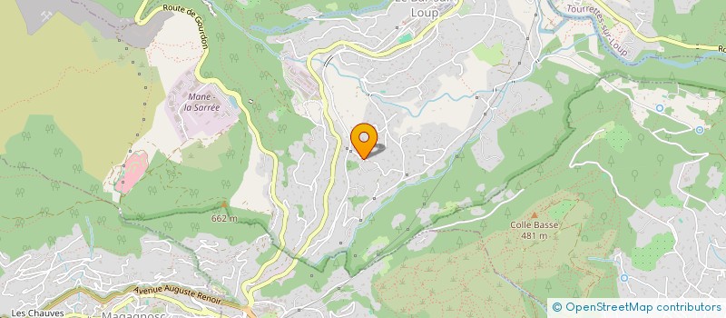 localisation de l'entreprise RAINER IMMOBILIER I  LE BAR-SUR-LOUP