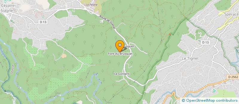 localisation de l'entreprise RAINERI à SAINT-CEZAIRE-SUR-SIAGNE