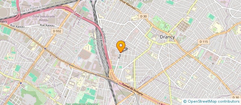localisation de l'entreprise RAINETTE SERVICES à DRANCY
