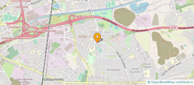 localisation de l'entreprise RAINGUEZ à NOYELLES SOUS LENS