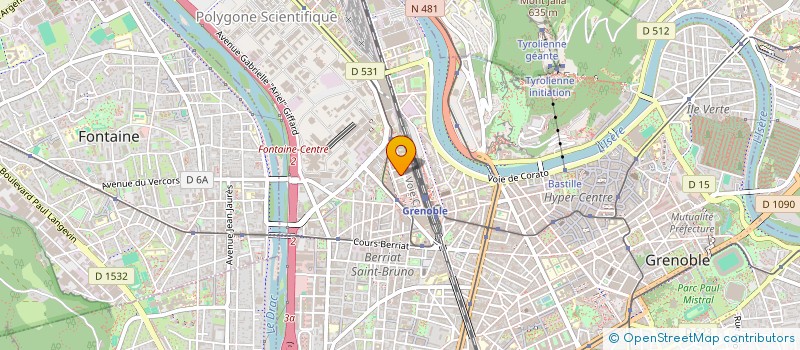 localisation de l'entreprise RAINMAKERS & PARTNERS à GRENOBLE