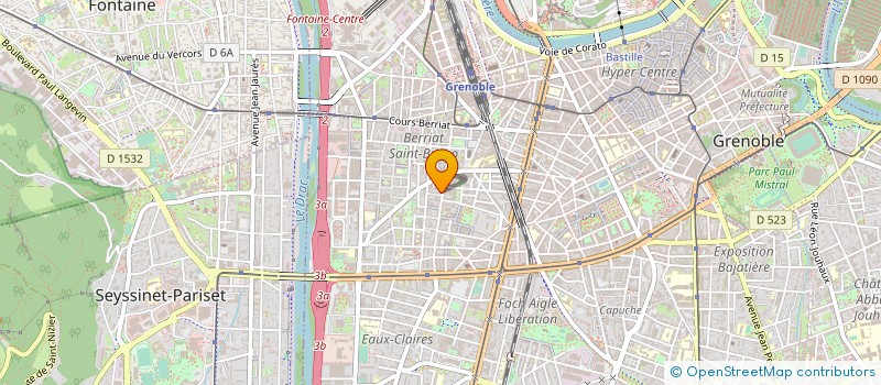 localisation de l'entreprise RAINMAN à GRENOBLE