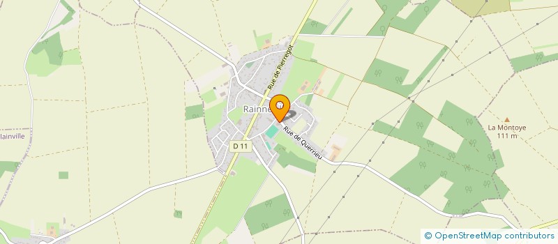 localisation de l'entreprise RAINNEVILLE LOISIRS à RAINNEVILLE