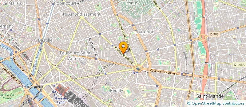 localisation de l'entreprise RAINON ET FILS  PARIS