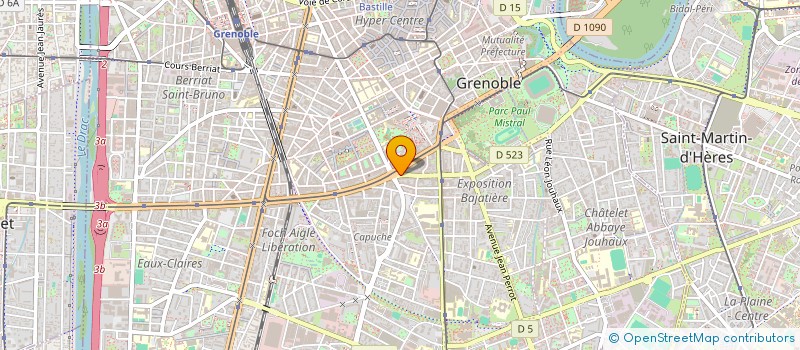 localisation de l'entreprise RAISE PARTNER à GRENOBLE