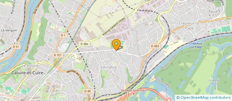 localisation de l'entreprise RAISE UP AGENCY à CALUIRE-ET-CUIRE