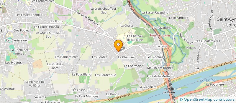 localisation de l'entreprise RAISIN FIGUE à FONDETTES