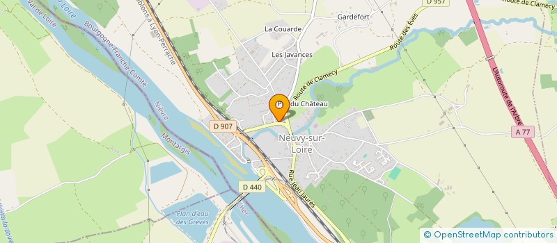 localisation de l'entreprise RAISING MYSTERY à NEUVY-SUR-LOIRE