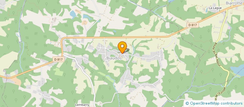 localisation de l'entreprise RAISONANCE  BIAUDOS