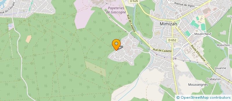 localisation de l'entreprise RAISONDEVIVRE  MIMIZAN