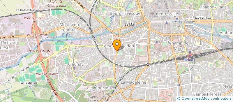localisation de l'entreprise RAISONNANCE  RENNES