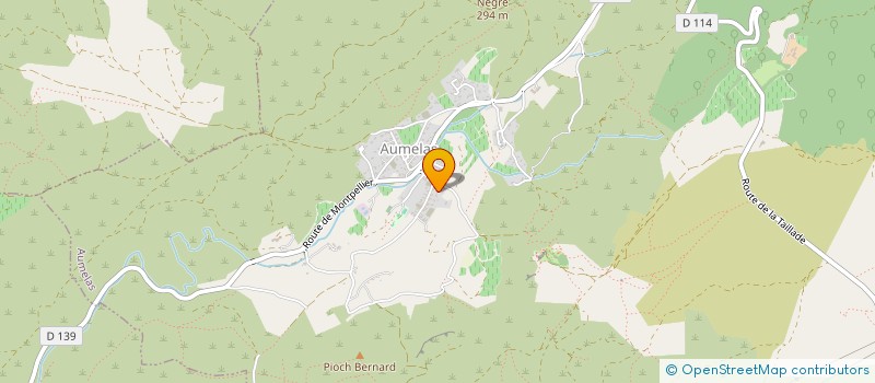 localisation de l'entreprise RAISS CORPORATION  AUMELAS