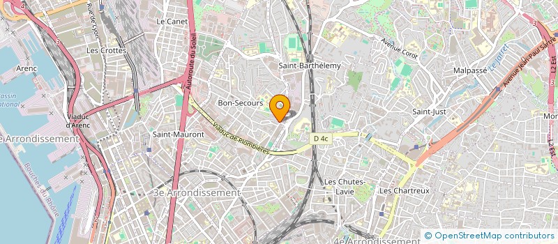 localisation de l'entreprise RAISSI à MARSEILLE