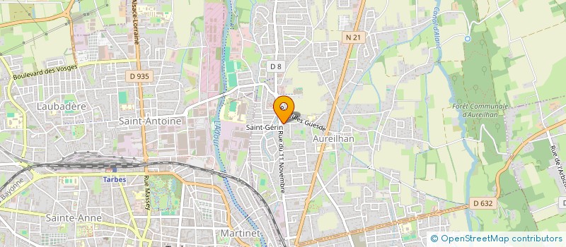 localisation de l'entreprise RAITEIPRO  AUREILHAN