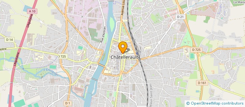localisation de l'entreprise RAIV à CHATELLERAULT