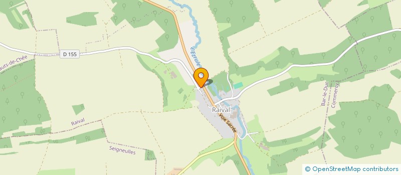 localisation de l'entreprise RAIVAL TRANS AGRI à RAIVAL
