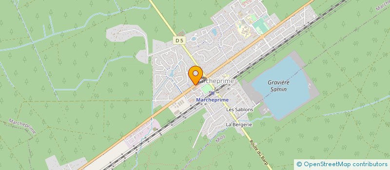 localisation de l'entreprise RAIZ  MARCHEPRIME