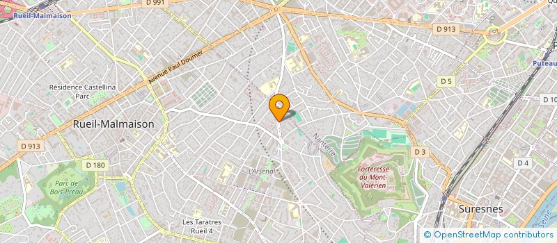 localisation de l'entreprise RAIZ'ONE à RUEIL MALMAISON