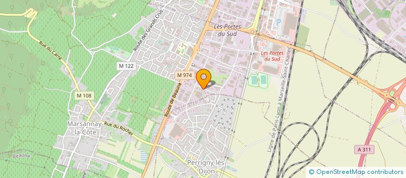 localisation de l'entreprise RAIZIN à DIJON