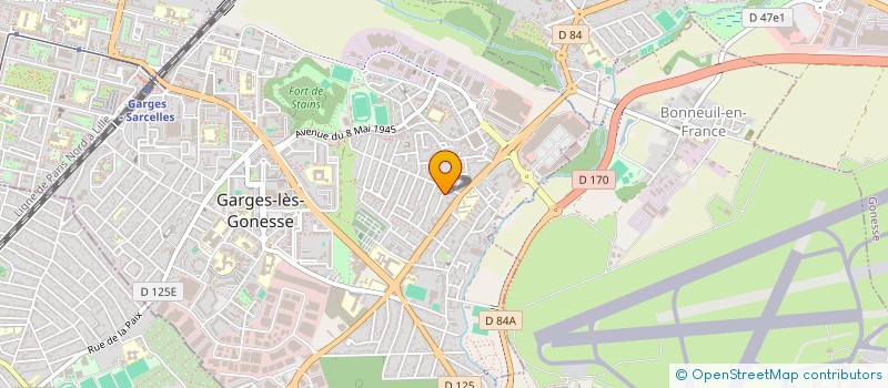 localisation de l'entreprise RAJ ESTATES à GARGES LES GONESSE
