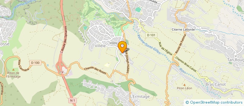 localisation de l'entreprise RAJ INVESTIS  SAINT-PAUL