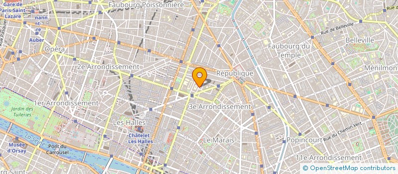 localisation de l'entreprise RAJA  PARIS