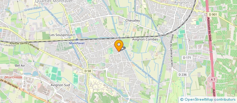 localisation de l'entreprise RAJA  AVIGNON