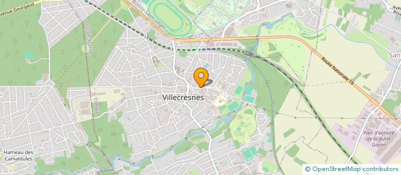 localisation de l'entreprise RAJA  VILLECRESNES