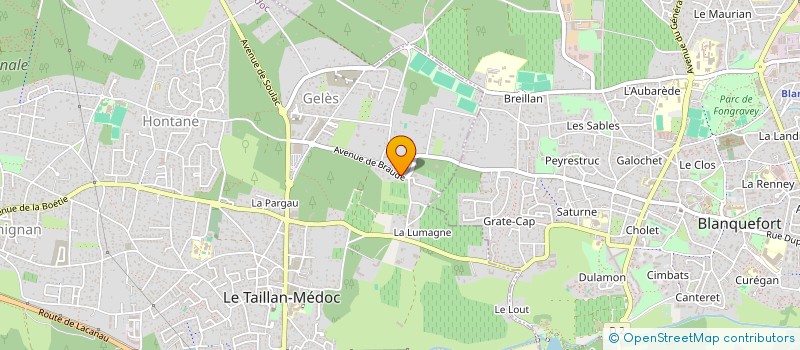 localisation de l'entreprise RAJA  SAINT-AUBIN-DE-MEDOC