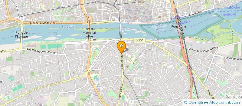 localisation de l'entreprise RAJA  ORLEANS