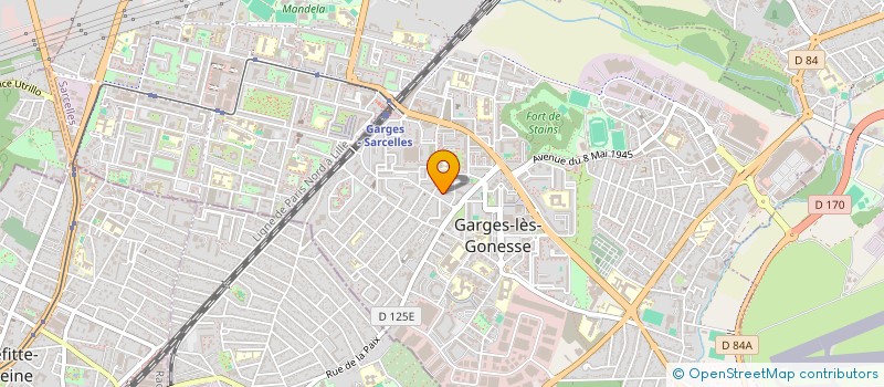 localisation de l'entreprise RAJA BROTHERS à GARGES-LES-GONESSE