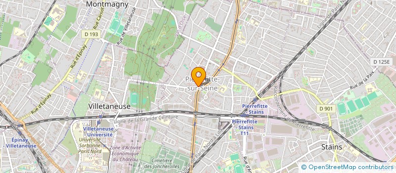localisation de l'entreprise RAJA CONSEIL IMMOBILIER à PIERREFITTE-SUR-SEINE